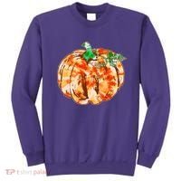 Tie Dye Fall Autumn Pumpkins Sweatshirt thumb 0