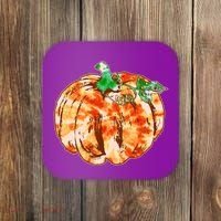 Tie Dye Fall Autumn Pumpkins Coaster thumb 0