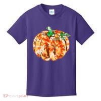 Tie Dye Fall Autumn Pumpkins Kids T-Shirt thumb 0