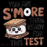 Testing Day Funny You Are SMore Than Ready For This Test Tank Top thumb 6