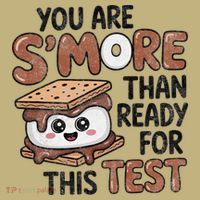 Testing Day Funny You Are SMore Than Ready For This Test Sweatshirt thumb 2