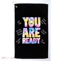 Test Day For Teachers You Are Ready Golf Towel thumb 0