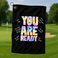 Test Day For Teachers You Are Ready Golf Towel thumb 1