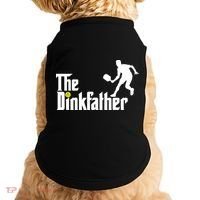 The Dink Father | Pickleball Dad | Funny Pickleball TShirt Doggie Tank thumb 0