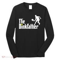 The Dink Father | Pickleball Dad | Funny Pickleball TShirt Long Sleeve Shirt thumb 0