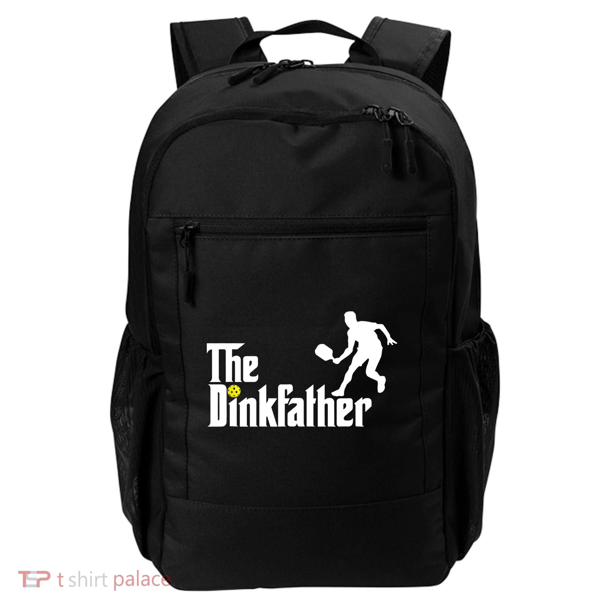 The Dink Father | Pickleball Dad | Funny Pickleball TShirt Backpack