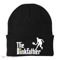 The Dink Father | Pickleball Dad | Funny Pickleball TShirt Beanie thumb 0