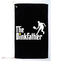 The Dink Father | Pickleball Dad | Funny Pickleball TShirt Golf Towel thumb 0