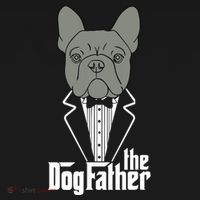 The Dogfather French Bulldog Dad Frenchie Papa Gift T T-Shirt thumb 7