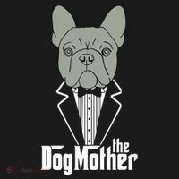 The Dogmother French Bulldog Lover Mom Frenchie Mama Gift Women's Hoodie thumb 2