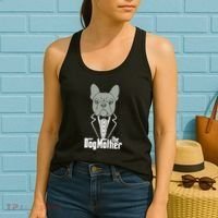 The Dogmother French Bulldog Lover Mom Frenchie Mama Gift Women's Tank Top thumb 2