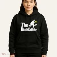 The Dinkfather Funny Pickleball Player Paddleball Lover Hoodie thumb 5