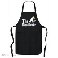 The Dinkfather Funny Pickleball Player Paddleball Lover Apron thumb 0