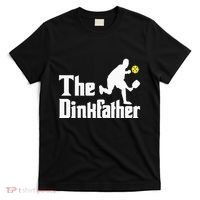 The Dinkfather Funny Pickleball Player Paddleball Lover T-Shirt thumb 0