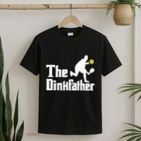 The Dinkfather Funny Pickleball Player Paddleball Lover T-Shirt thumb 2