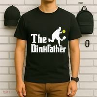 The Dinkfather Funny Pickleball Player Paddleball Lover T-Shirt thumb 6
