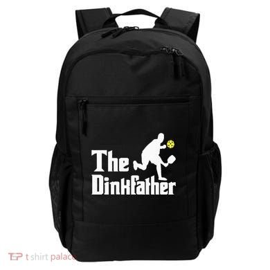 The Dinkfather Funny Pickleball Player Paddleball Lover Backpack
