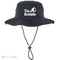 The Dinkfather Funny Pickleball Player Paddleball Lover Bucket Hat thumb 0
