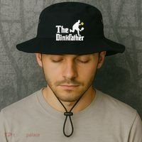 The Dinkfather Funny Pickleball Player Paddleball Lover Bucket Hat thumb 2