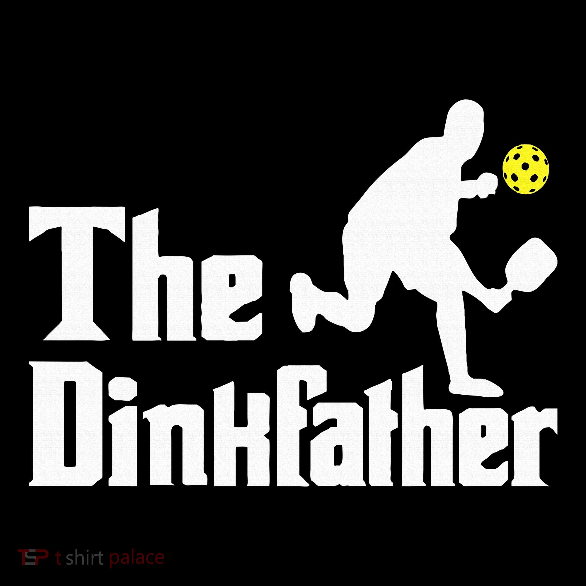 The Dinkfather Funny Pickleball Player Paddleball Lover Coaster
