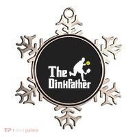 The Dinkfather Funny Pickleball Player Paddleball Lover Ornament thumb 0