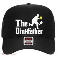 The Dinkfather Funny Pickleball Player Paddleball Lover Hat thumb 0