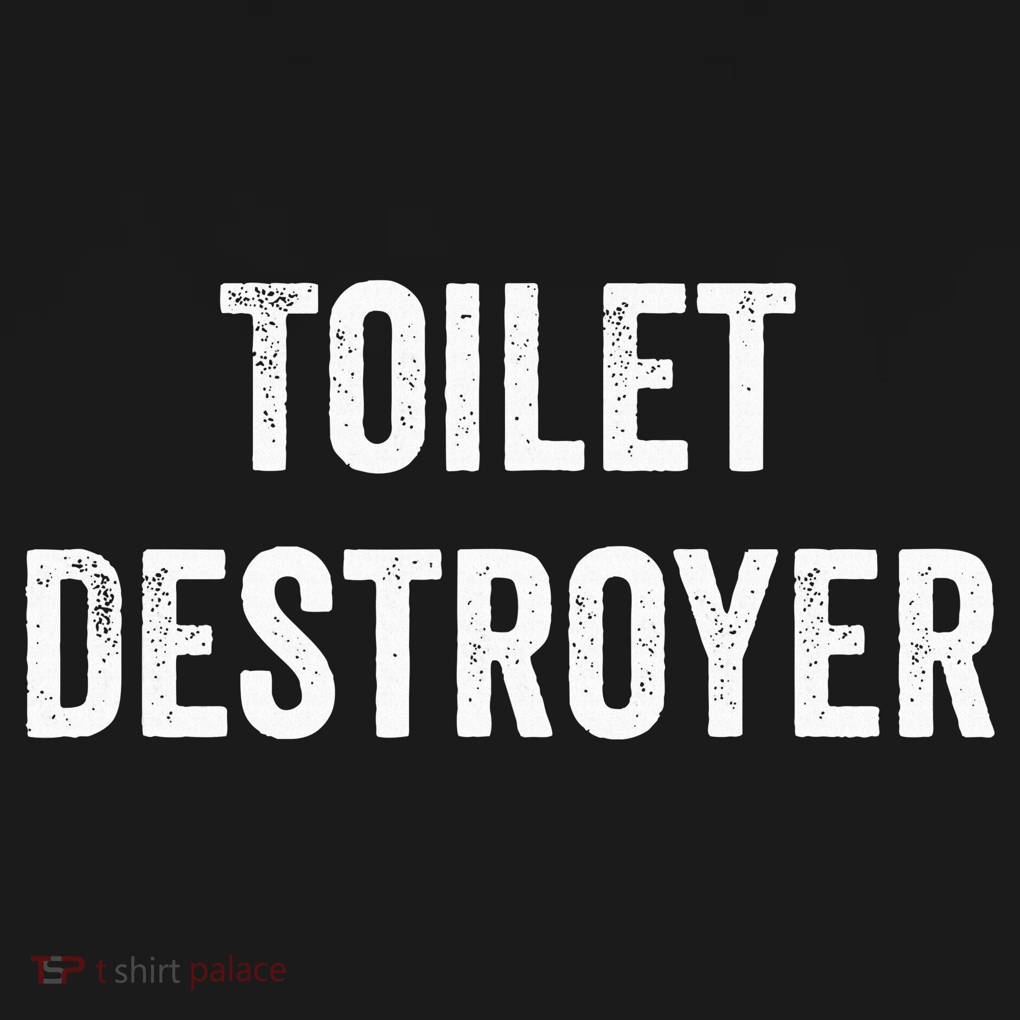 Toilet Destroyer Funny Gag Gift  Bucket Hat