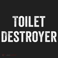 Toilet Destroyer Funny Gag Gift  Hat thumb 2