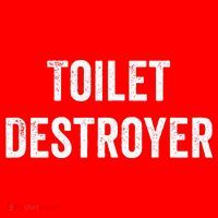 Toilet Destroyer Funny Gag Gift  Santa Hat thumb 1