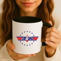 Top Dad Father's Day Airplane Pilot Coffee Mug thumb 3