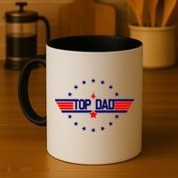 Top Dad Father's Day Airplane Pilot Coffee Mug thumb 4