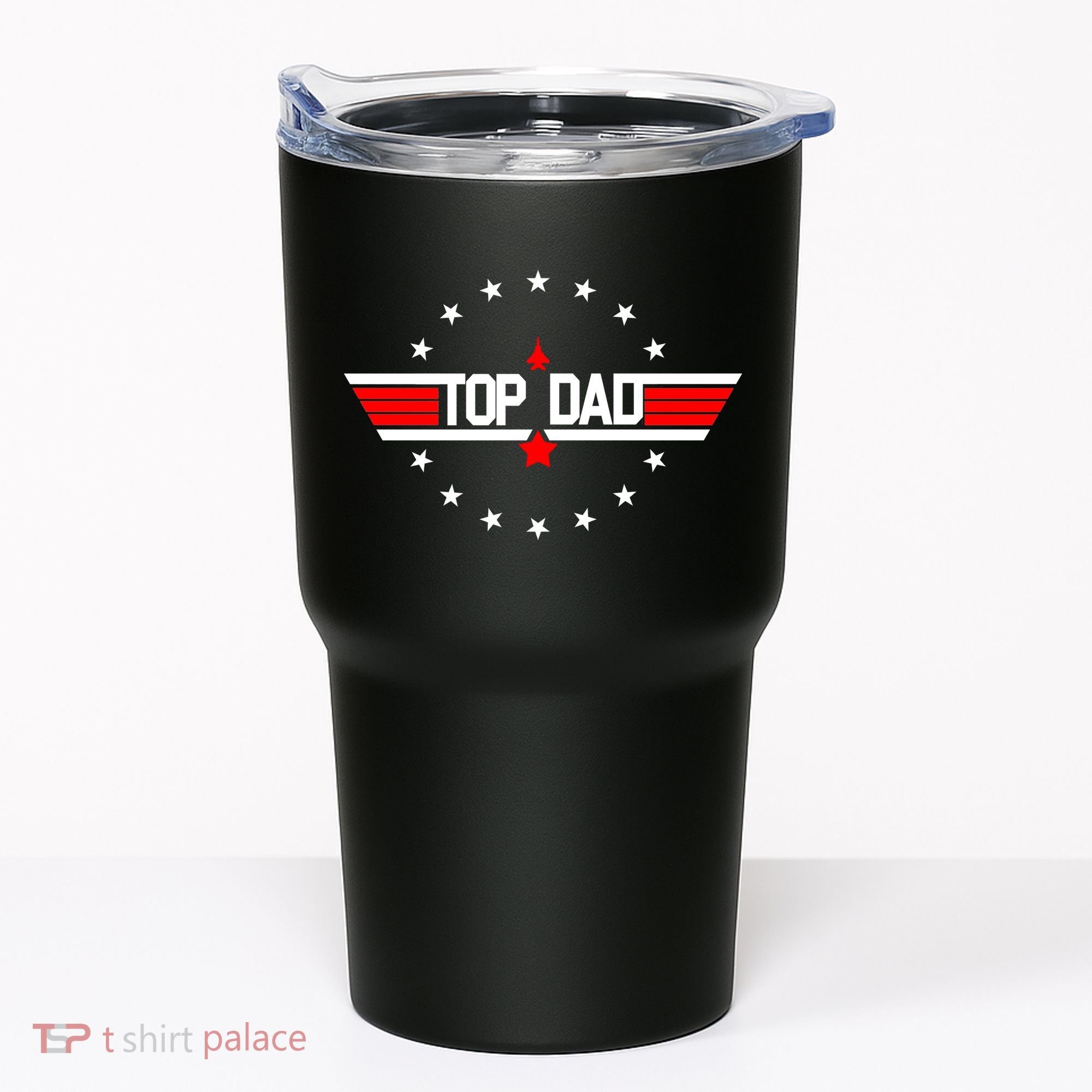 Top Dad Father's Day Airplane Pilot Tumbler