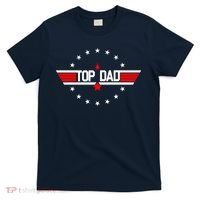 Top Dad Father's Day Airplane Pilot T-Shirt thumb 0