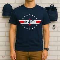 Top Dad Father's Day Airplane Pilot T-Shirt thumb 6