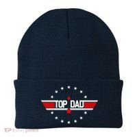 Top Dad Father's Day Airplane Pilot Beanie thumb 0