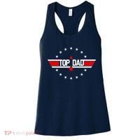Top Dad Father's Day Airplane Pilot Women's Tank Top thumb 0