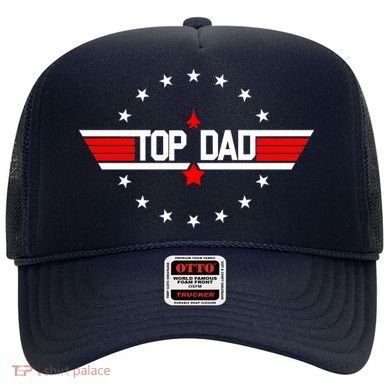 Top Dad Father's Day Airplane Pilot Hat