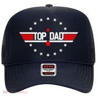 Top Dad Father's Day Airplane Pilot Hat thumb 0