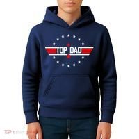 Top Dad Father's Day Airplane Pilot Kids Hoodie thumb 4