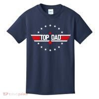 Top Dad Father's Day Airplane Pilot Kids T-Shirt thumb 0