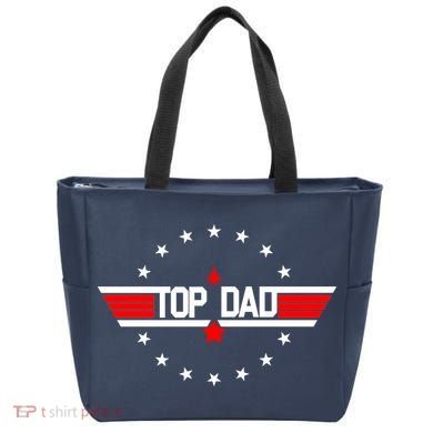 Top Dad Father's Day Airplane Pilot Bag