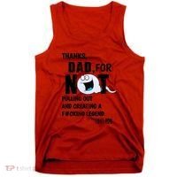 Thanks Dad For Not Pulling Out And Creating A Legend Father Tank Top thumb 0