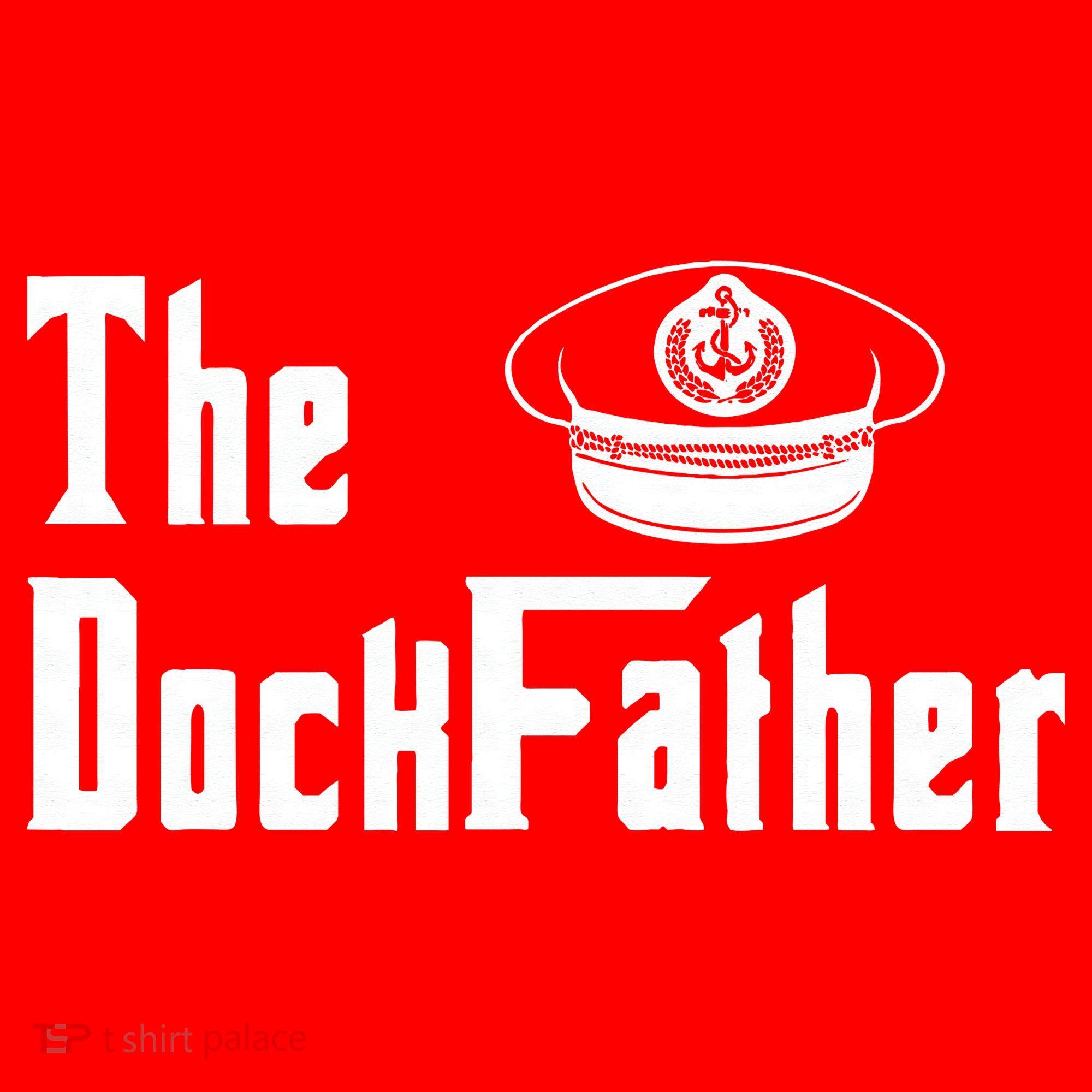 The Dock Father Captain Of The Boat Dad Funny Fathers Day Santa Hat