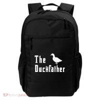 The Duckfather Funny Duck Father Dad Humor Fathers Day Backpack thumb 0