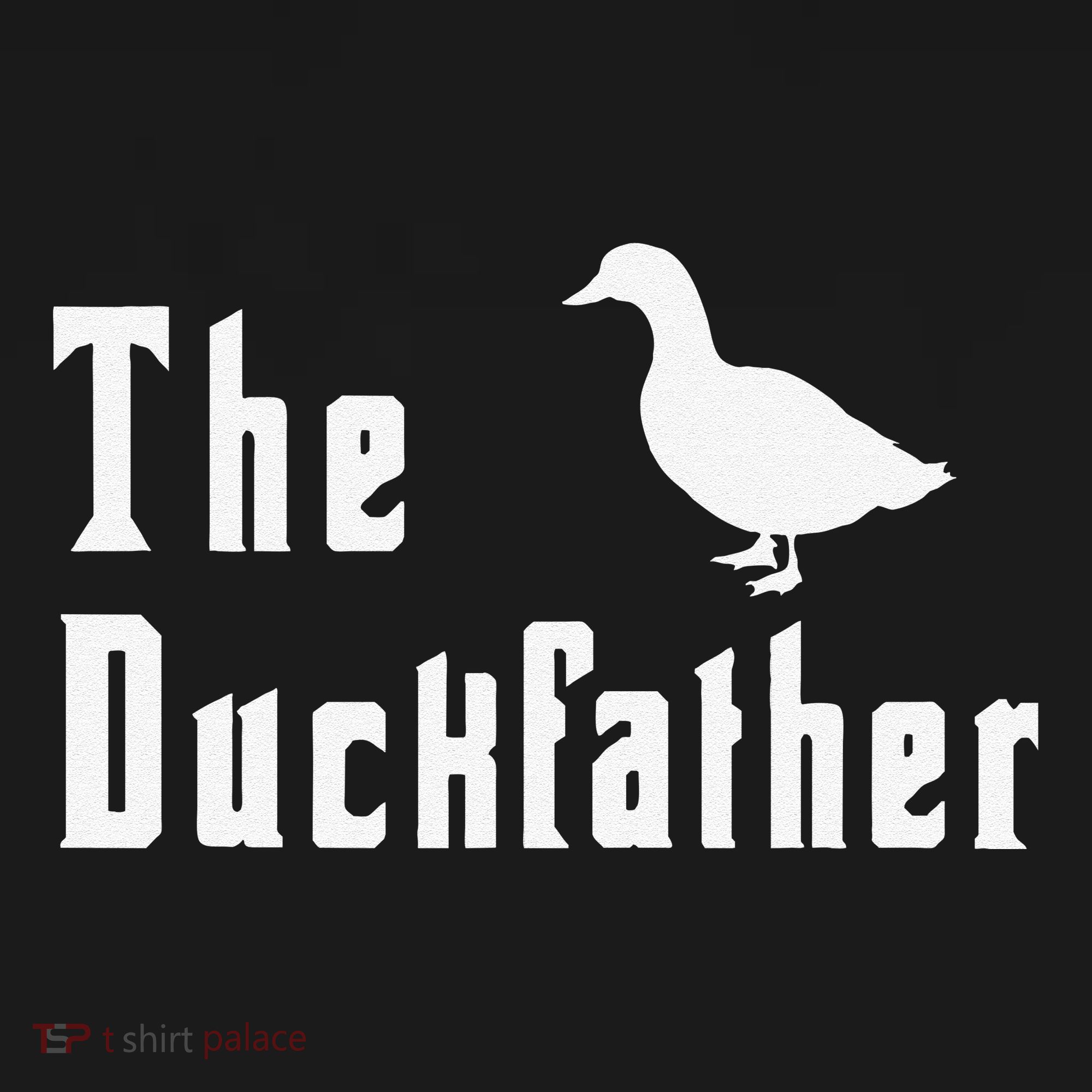 The Duckfather Funny Duck Father Dad Humor Fathers Day Bucket Hat