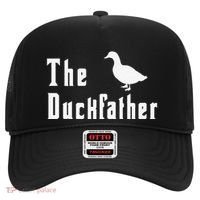 The Duckfather Funny Duck Father Dad Humor Fathers Day Hat thumb 0