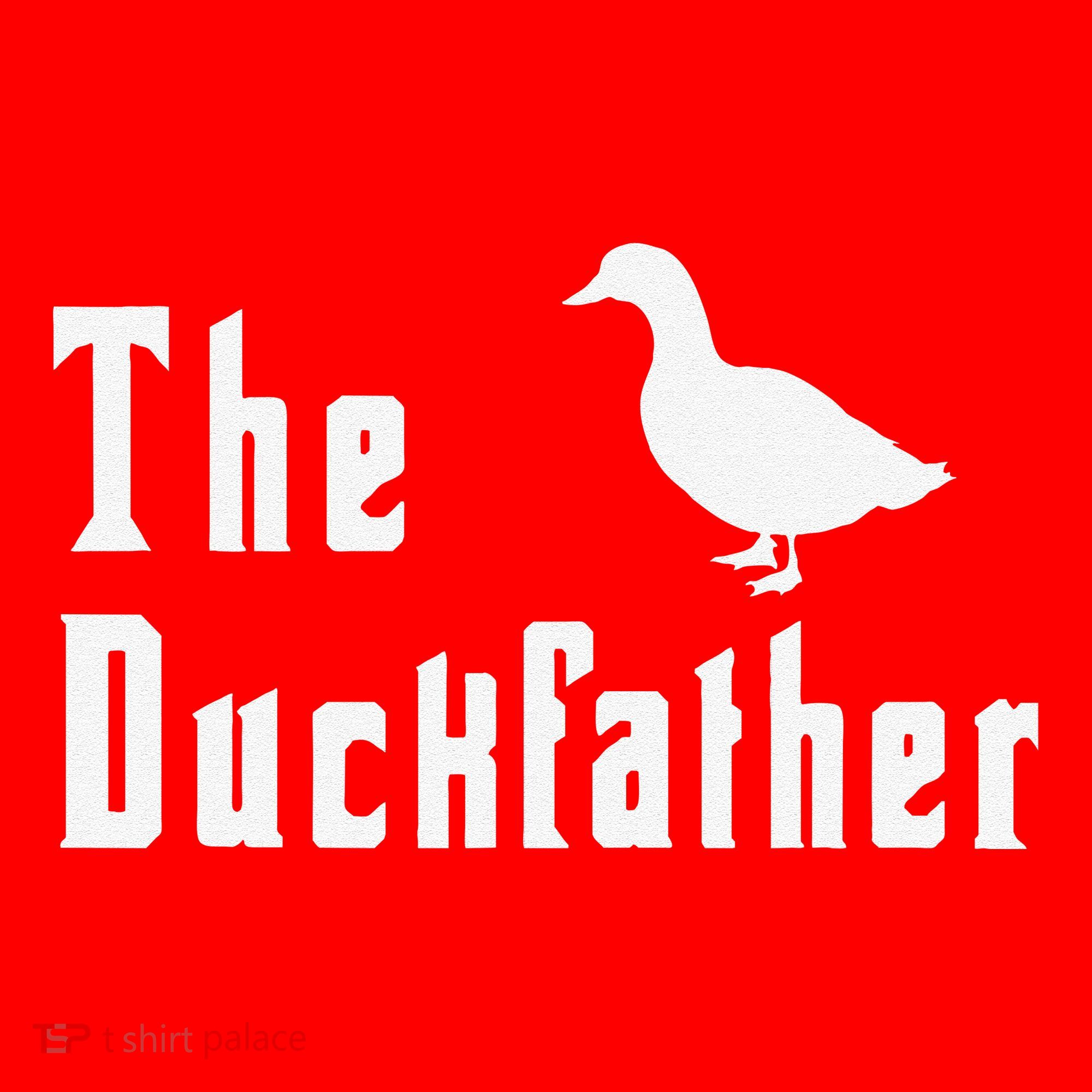 The Duckfather Funny Duck Father Dad Humor Fathers Day Santa Hat