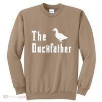 The Duckfather Funny Duck Father Dad Humor Fathers Day Sweatshirt thumb 0
