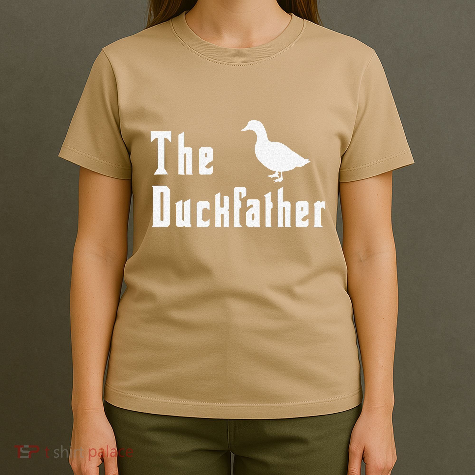 The Duckfather Funny Duck Father Dad Humor Fathers Day T-Shirt