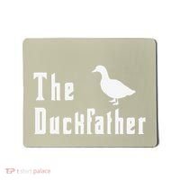 The Duckfather Funny Duck Father Dad Humor Fathers Day Mousepad thumb 0